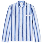 Tekla Fabrics Sleep Shirt in Blue Marquee