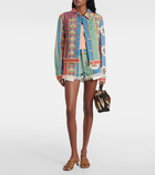 Loewe Paula's Ibiza printed denim jacket