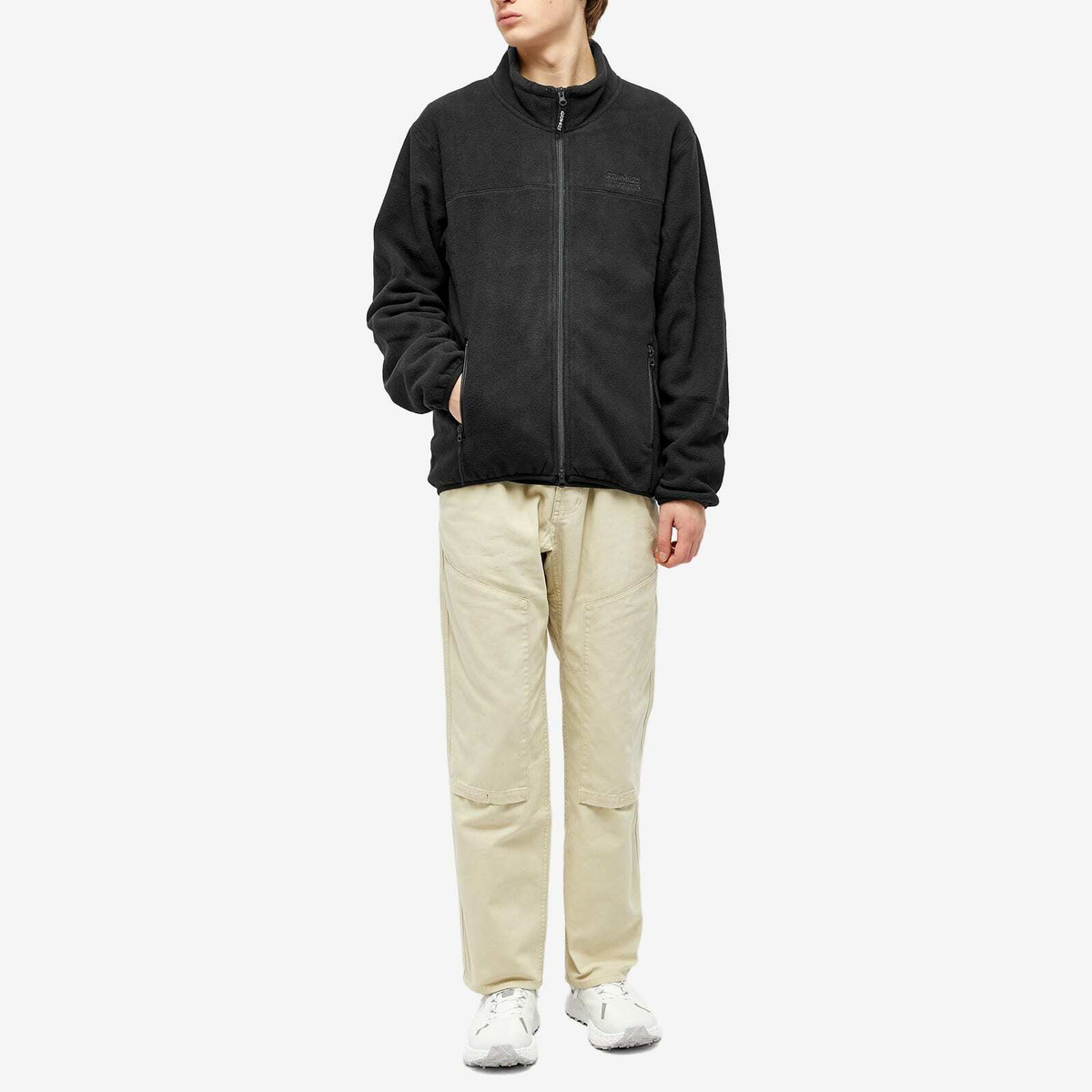 Gramicci Men's Thermal Fleece Crew - Tobacco