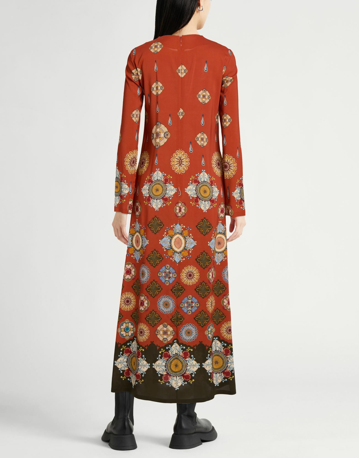 La Doublej Womens Maxi dress Rust
