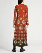 La Doublej Womens Maxi dress Rust