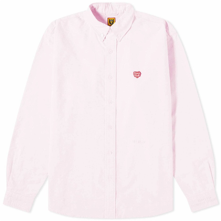 Photo: Human Made Men's Oxford Button Down Shirt in Pink