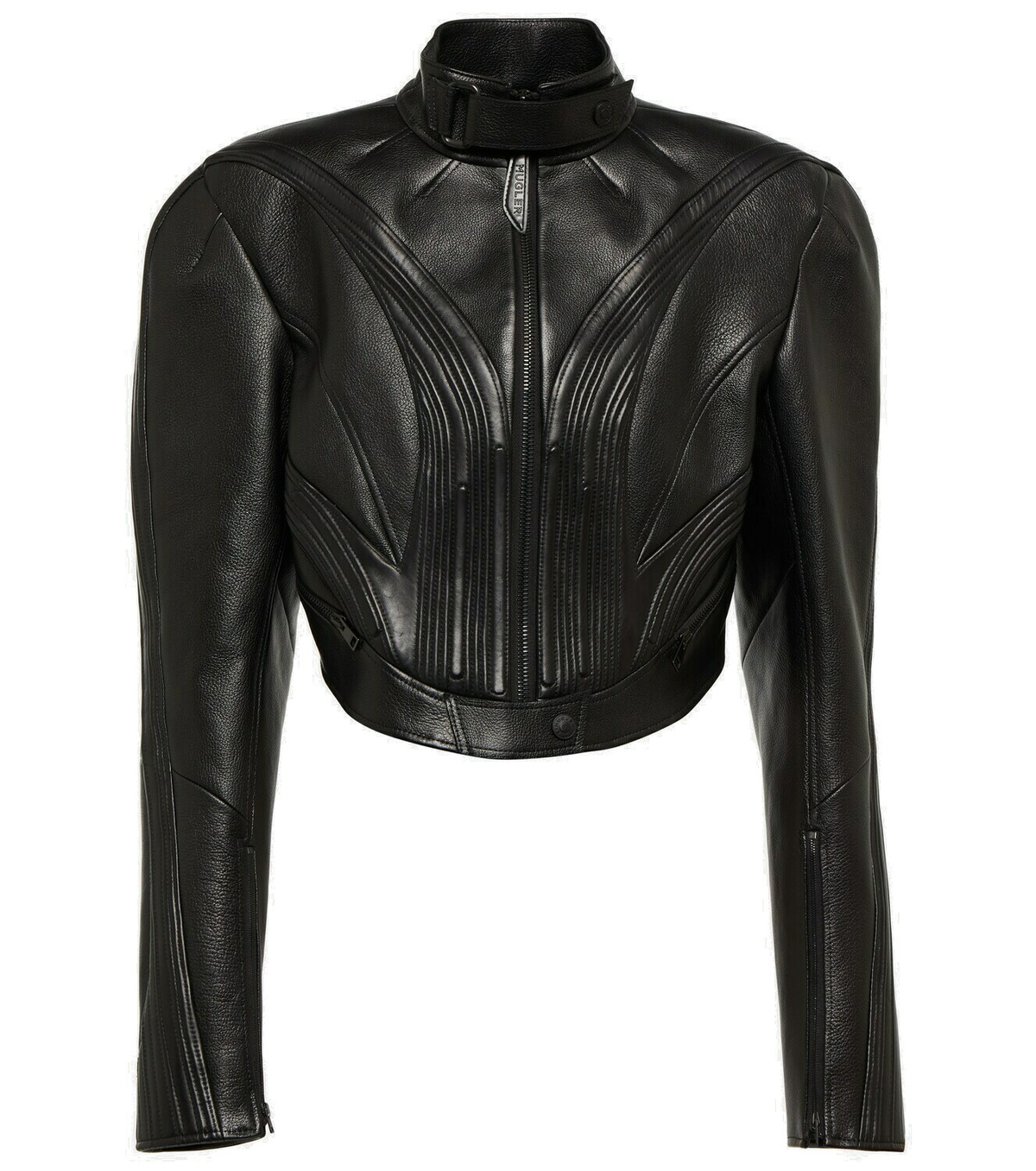 【Mugler】 Croppedブレザー Mugler Women's' Cropped Blazer in Black | LN-CC®