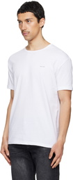 Paul Smith Five-Pack Multicolor Organic Cotton Logo Lounge T-shirts