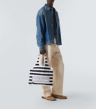 Jacquemus Marcel striped tote bag