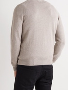 TOM FORD - Cashmere and Cotton-Blend Sweater - Neutrals