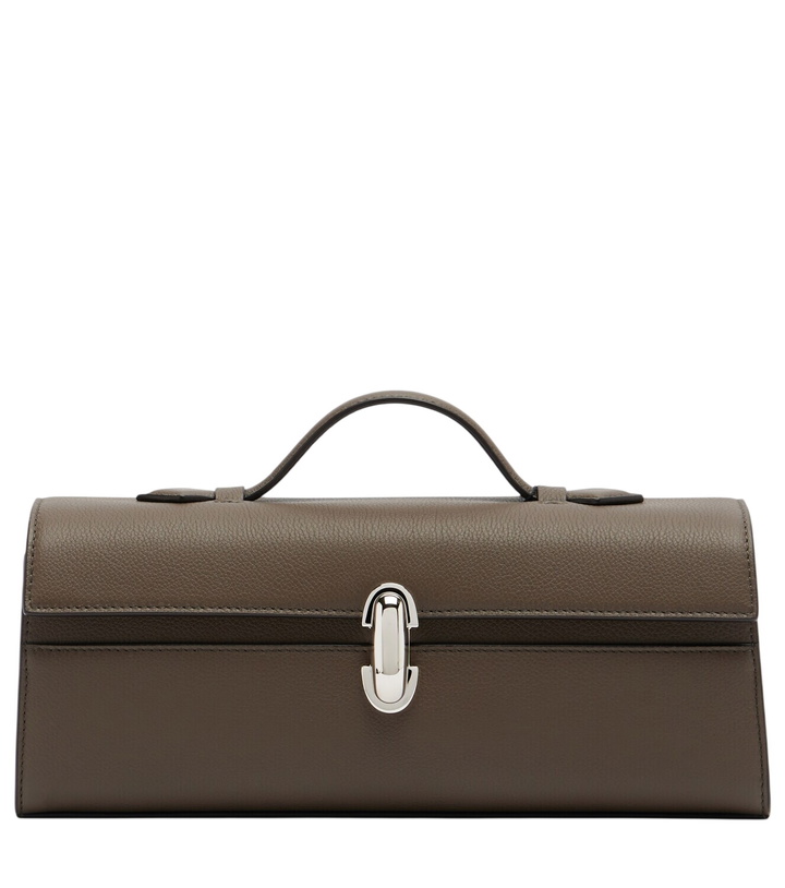 Photo: Savette Symmetry Slim Medium leather top-handle bag