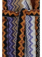 Missoni giacomo Multicolor Bathrobe With Zig Zag Motif In Cotton