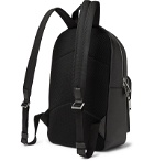 Hugo Boss - Crosstown Full-Grain Leather Backpack - Black