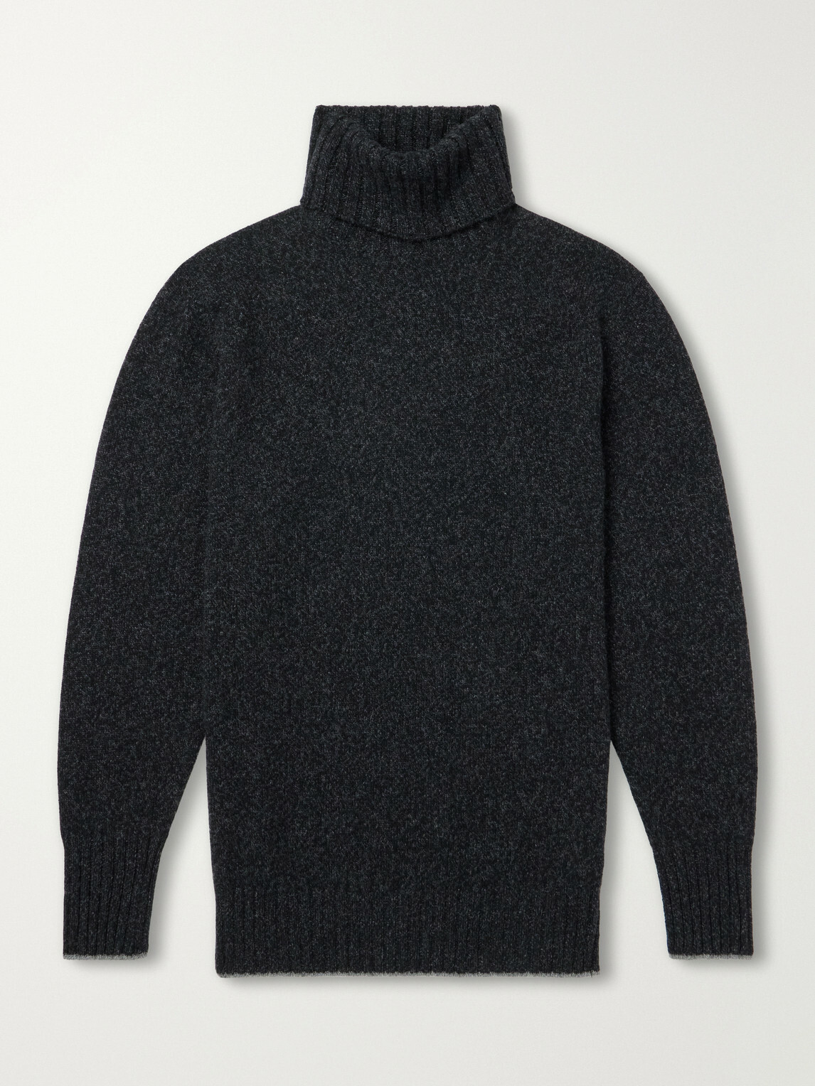 N.PEAL - Brompton Cashmere Rollneck Sweater - Gray