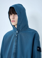 Stone Island Hooded Denim Jacket
