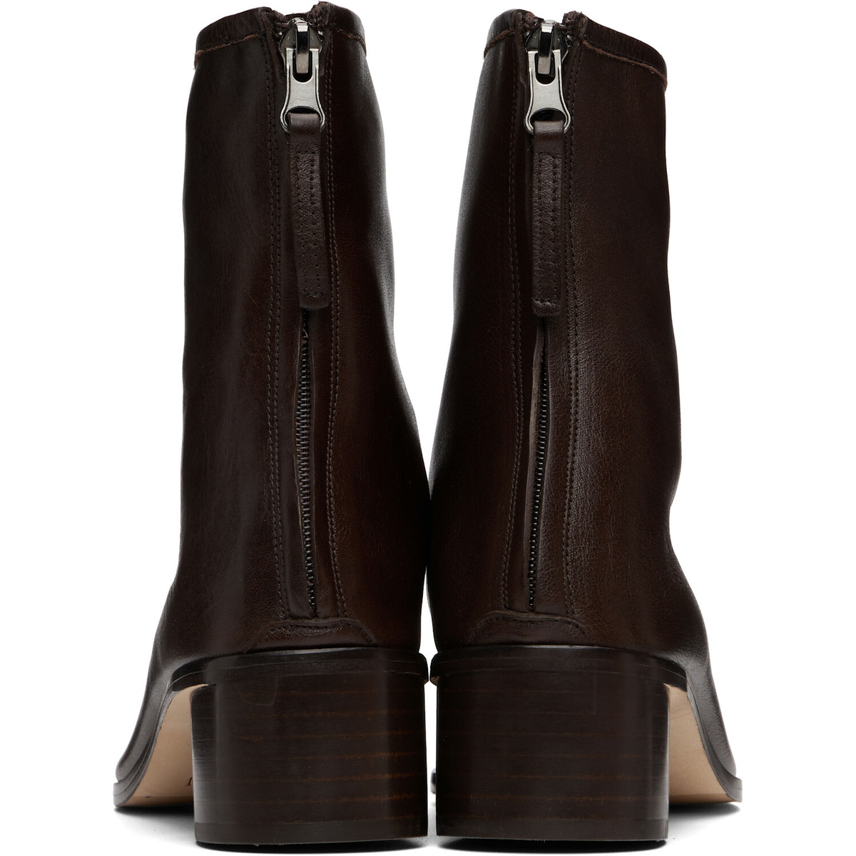 HEREU Brown Juliol Heeled Boots