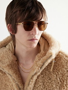 Bottega Veneta - Aviator-Style Gold-Tone Sunglasses