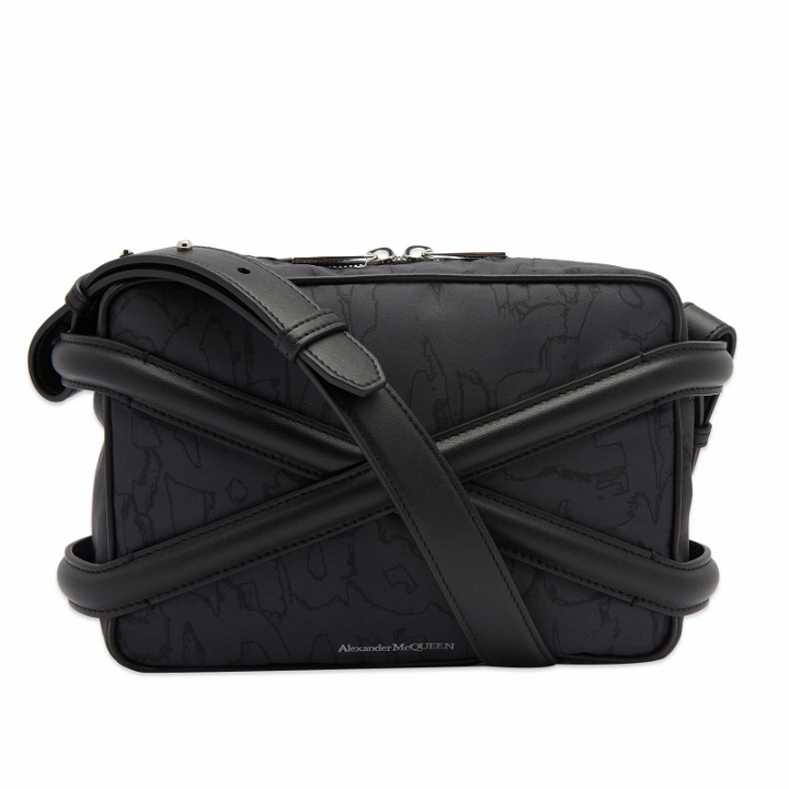 Photo: Alexander McQueen Men's Harness Camera Bag in Black