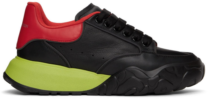 Photo: Alexander McQueen Black & Red Mousse Sneakers