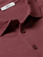 Mr P. - Organic Cotton-Piqué Polo Shirt - Red