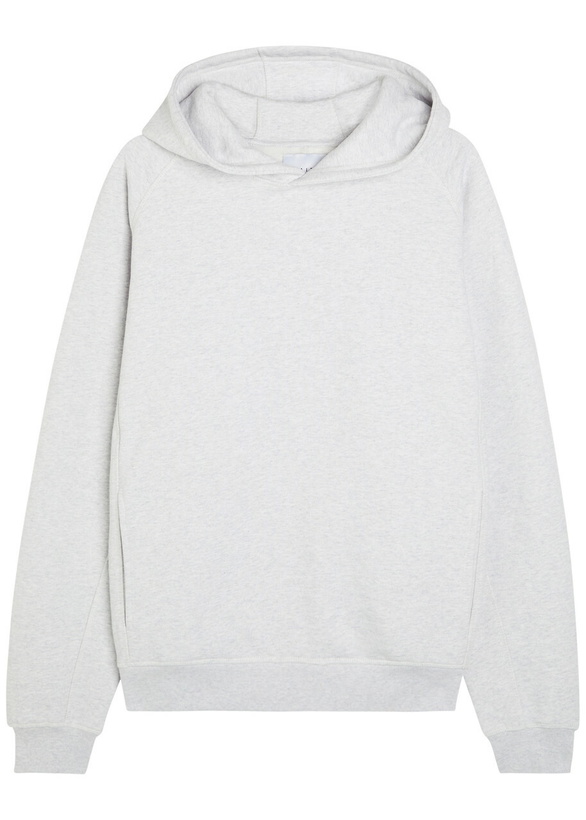Photo: Raith Axel Hooded Cotton-blend Sweatshirt Grey