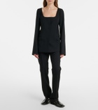 Calvin Klein Collection Vela leather loafers