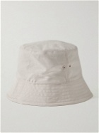 Off-White - Logo-Embroidered Cotton-Twill Bucket Hat