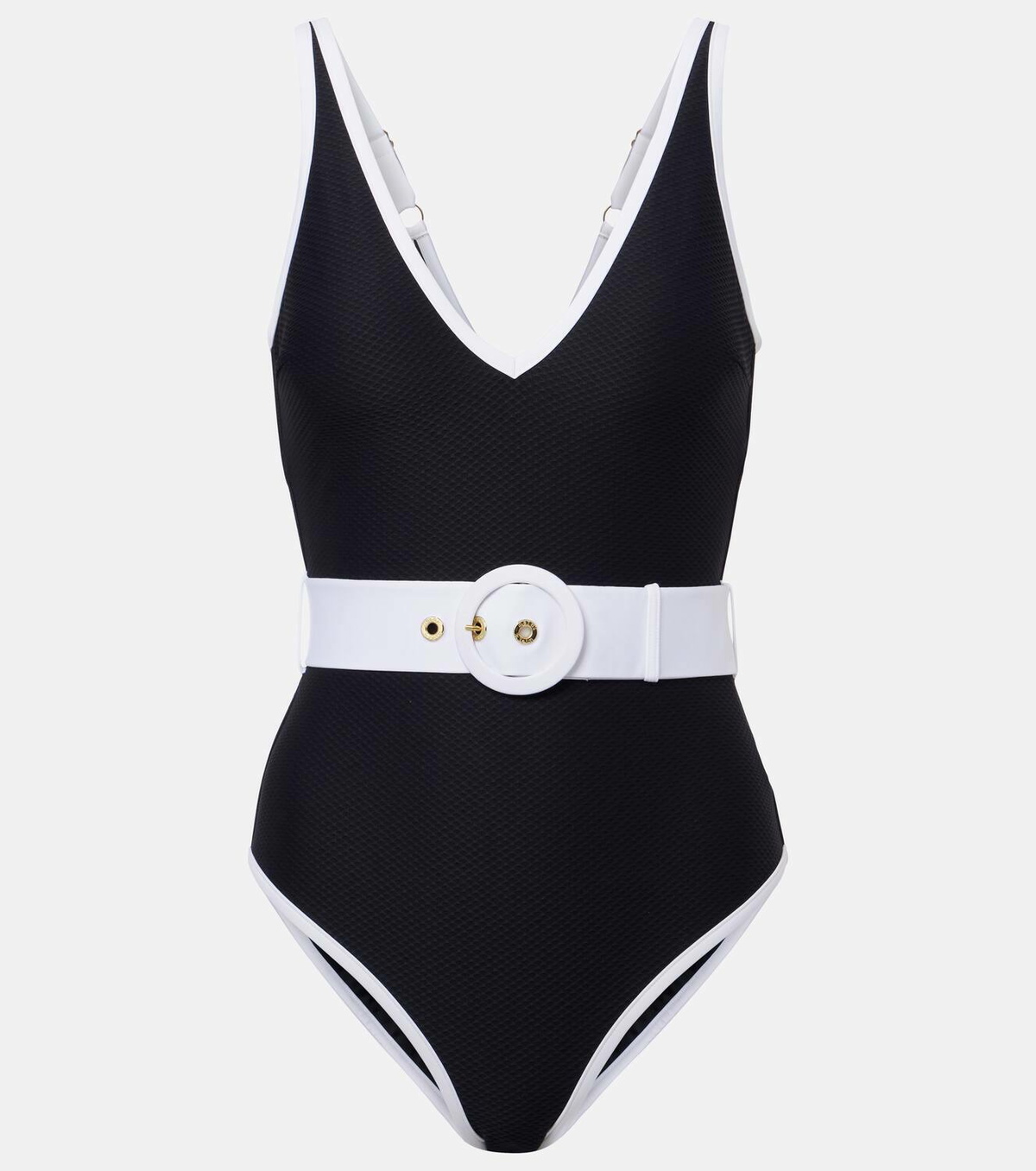 Heidi Klein Pampelonne belted swimsuit