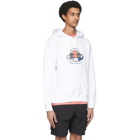 Saturdays NYC White Ditch Handshake Hoodie