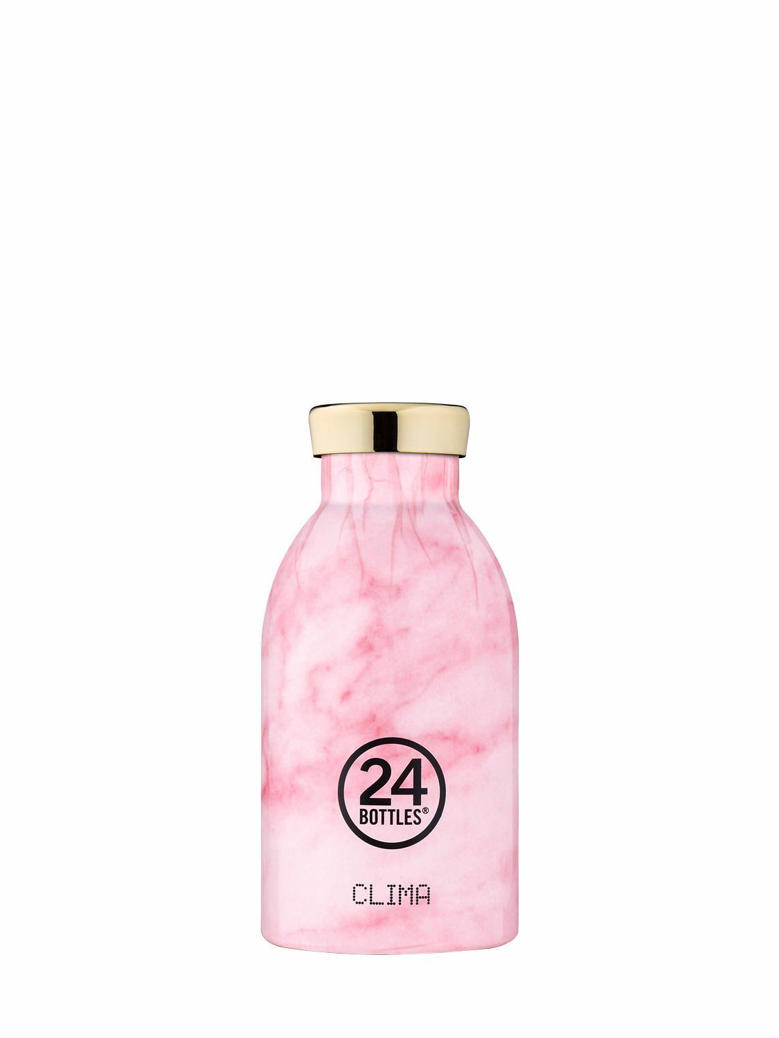 24BOTTLES 330ml Pink Marble Clima Bottle