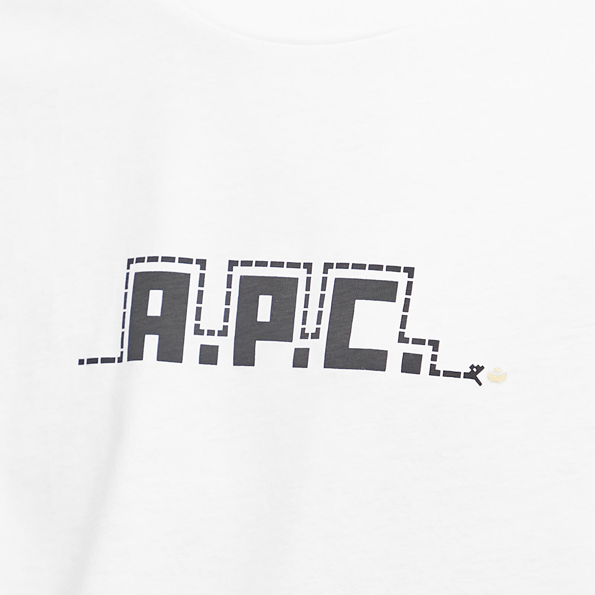 A.P.C. Men's Lunar New Year Snake T-Shirt in White A.P.C.