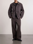 Amomento - Garment-Dyed Denim Jacket - Brown