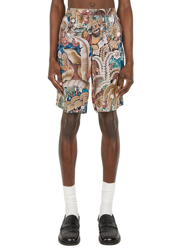 Photo: Endless Joy Abstract Motif Board Shorts