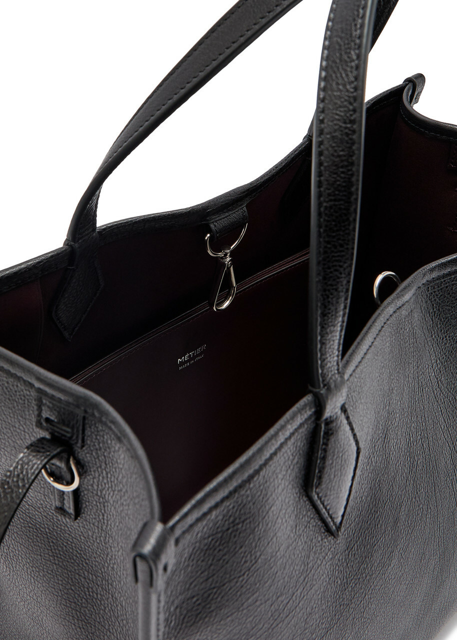 Metier Chameleon 30 Leather Tote bag - Black - One Size