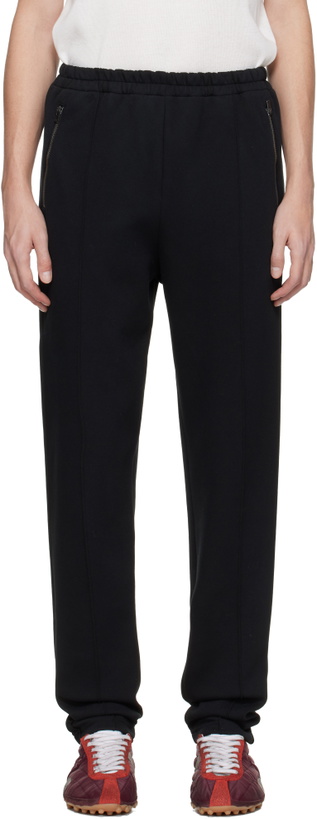 Photo: Maison Margiela Black Jersey Sweatpants