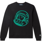 Billionaire Boys Club - Logo-Embroidered Loopback Cotton-Jersey Sweatshirt - Black