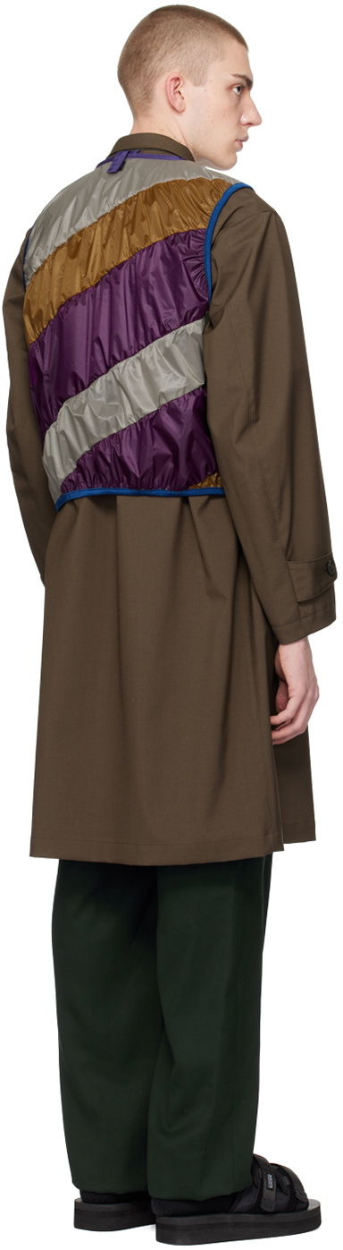 kolor Brown Coat & Vest Set