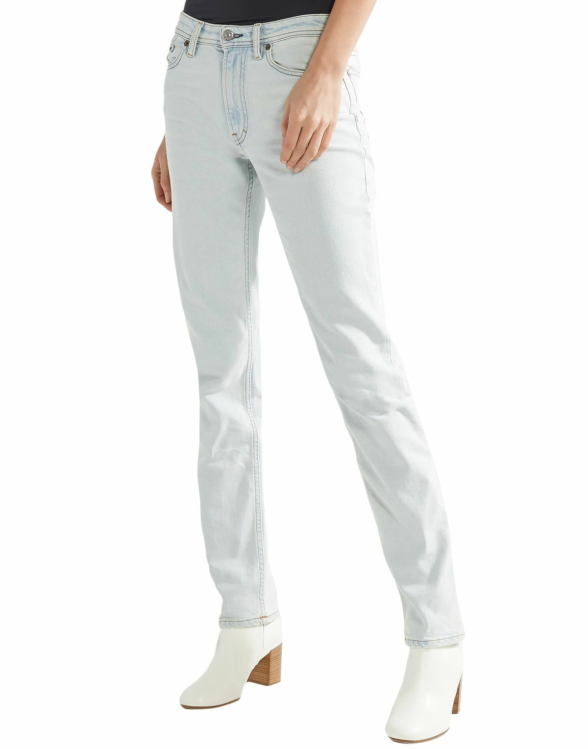 Acne Studios Blå Konst Womens Jeans in Blue