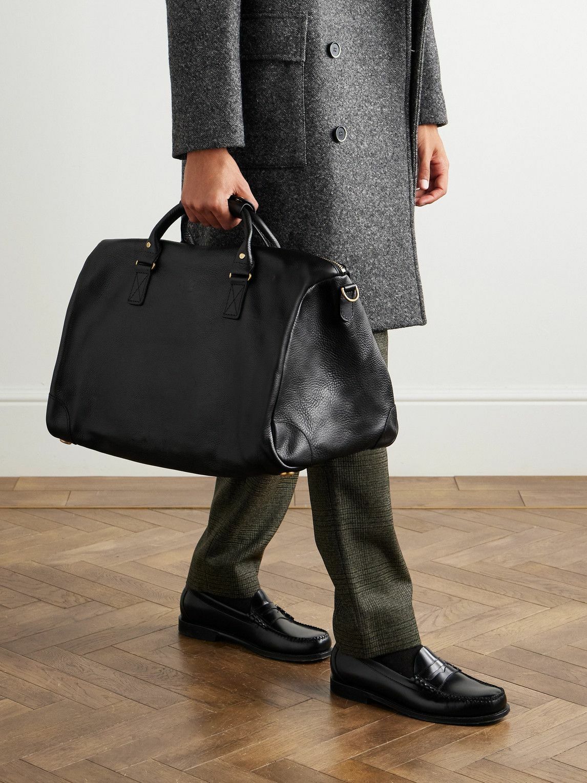 Bennett Winch - Commuter Full-Grain Leather Holdall