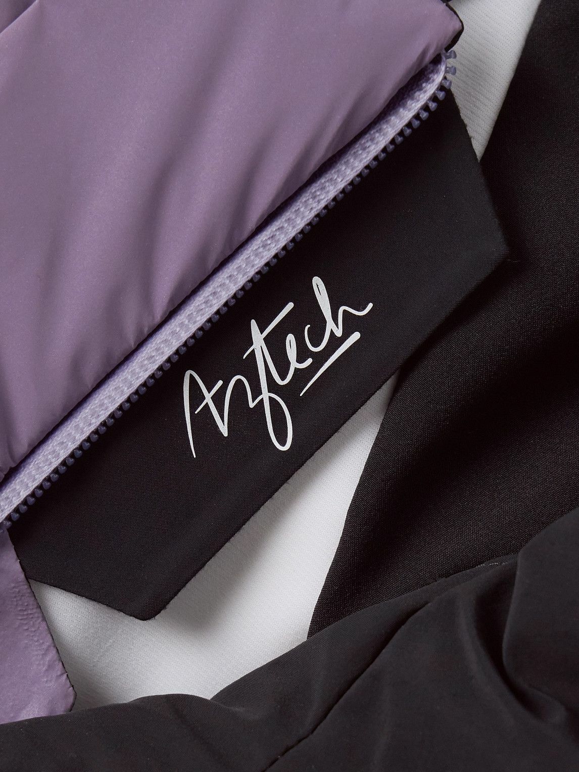 Aztech Mountain - Nuke Suit Quilted Hooded Down Ski Jacket - Purple