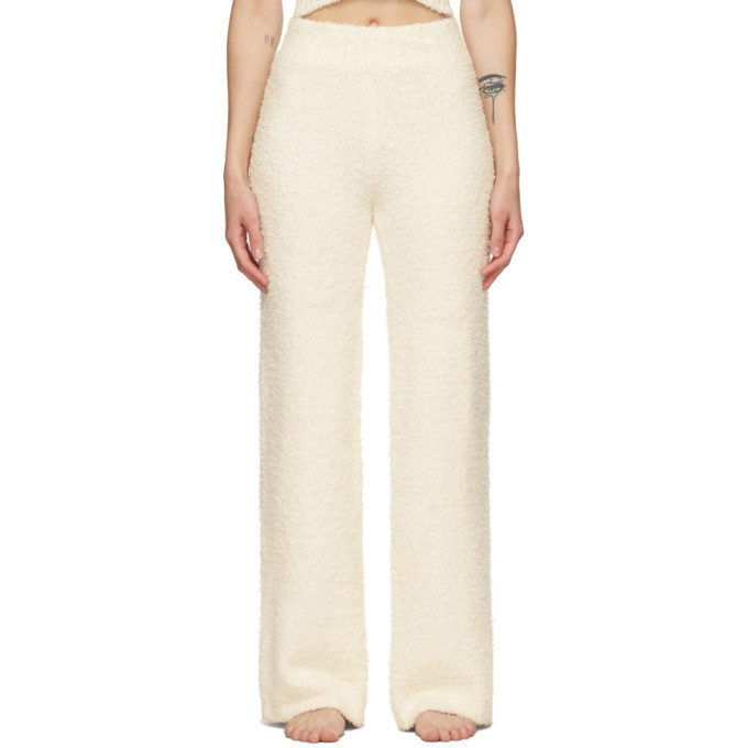 SKIMS Off-White Knit Cozy Lounge Pants SKIMS