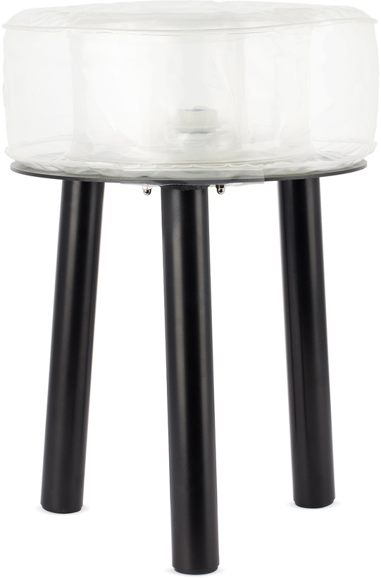 Photo: Mojow Black & Transparent Floofy Stool