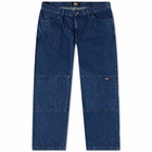 Dickies Men's Double Knee Denim Pant in Indigo