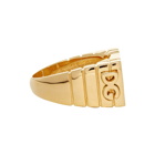 Dolce and Gabbana Gold King Ring