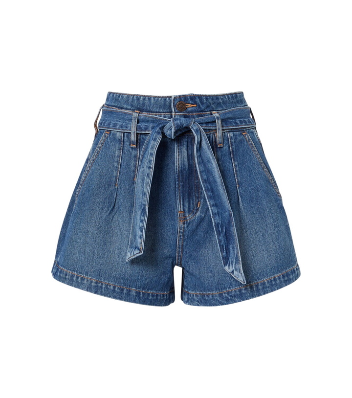 Photo: Veronica Beard Jaylen denim shorts