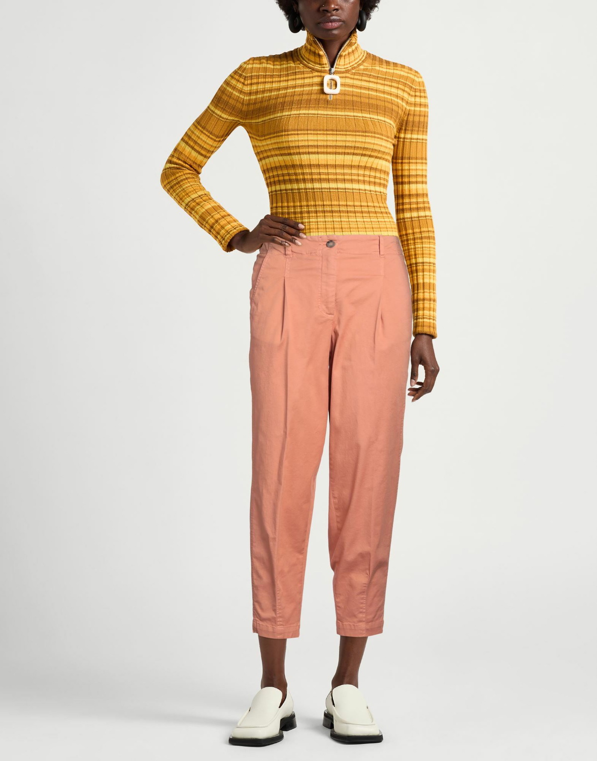 Peserico Womens Pants Apricot
