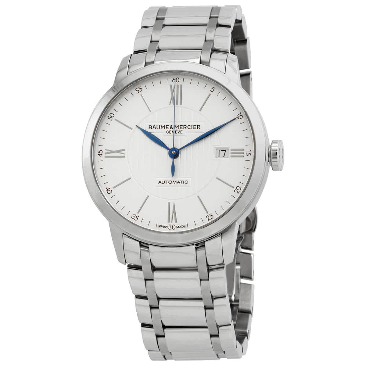 Baume et Mercier Classima Automatic Silver Dial Mens Watch M0A10215