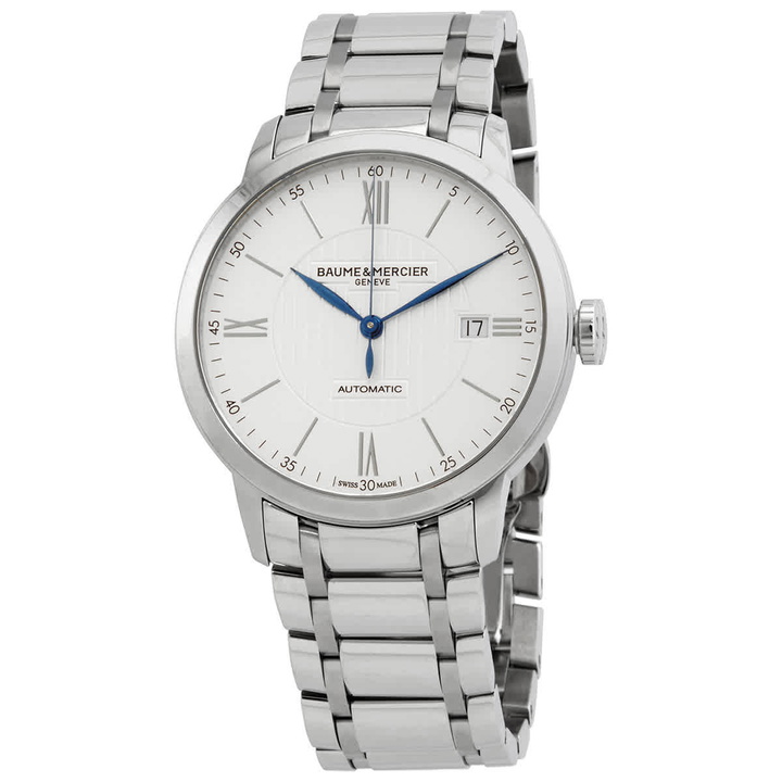 Photo: Baume et Mercier Classima Automatic Silver Dial Mens Watch M0A10215