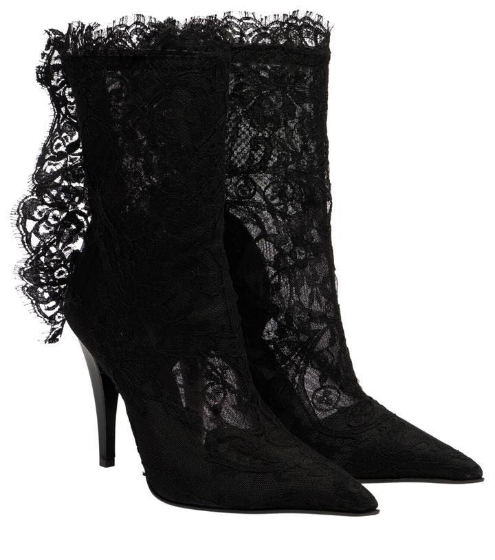 Photo: McQueen Heron 105 lace ankle boots