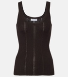 Gabriela Hearst Pointelle wool tank top
