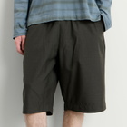 Universal Works Men's Tropical Suiting Vacation Shorts in Olive Marl