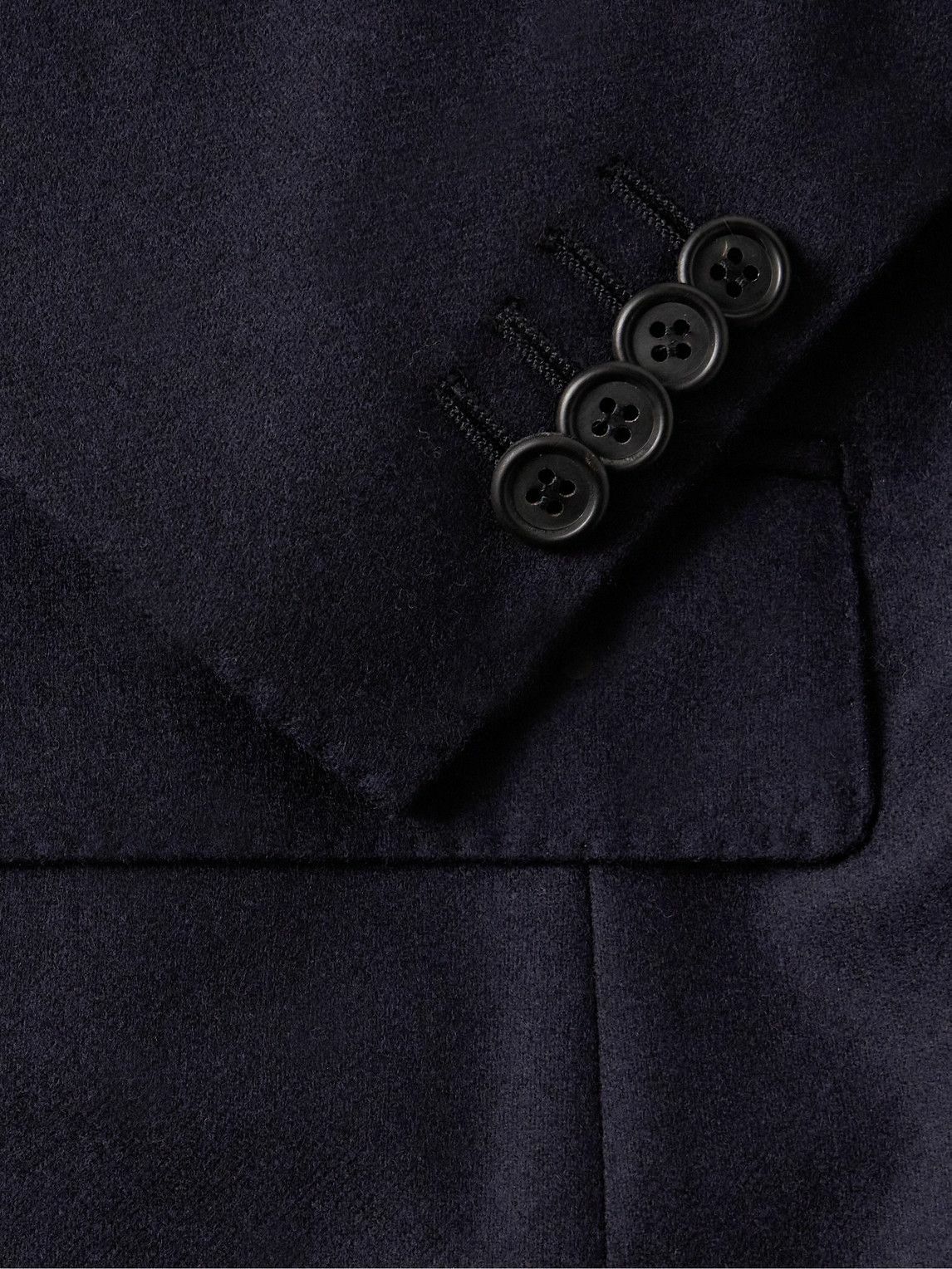 Sid Mashburn - Kincaid No. 3 Virgin Wool-Flannel Suit Jacket - Blue