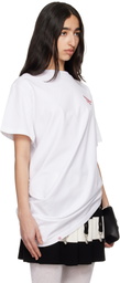 Charles Jeffrey LOVERBOY White Topsy Turvy T-shirt