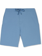 Frescobol Carioca - Parley Straight-Leg Long-Length Swim Shorts - Blue